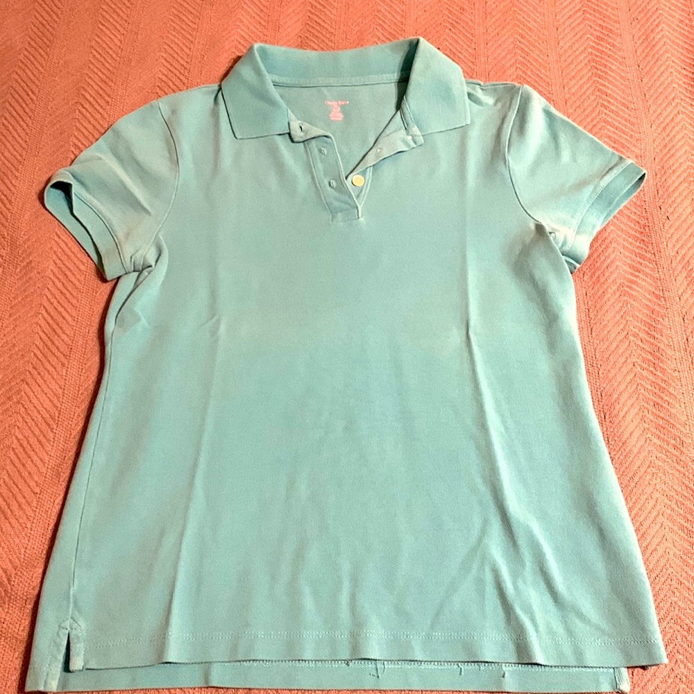 J. Crew Classic Pique Collared short sleeved shirt.
